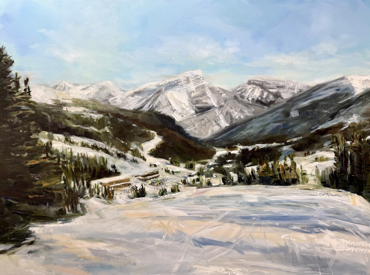 To the Village from the Great Divide