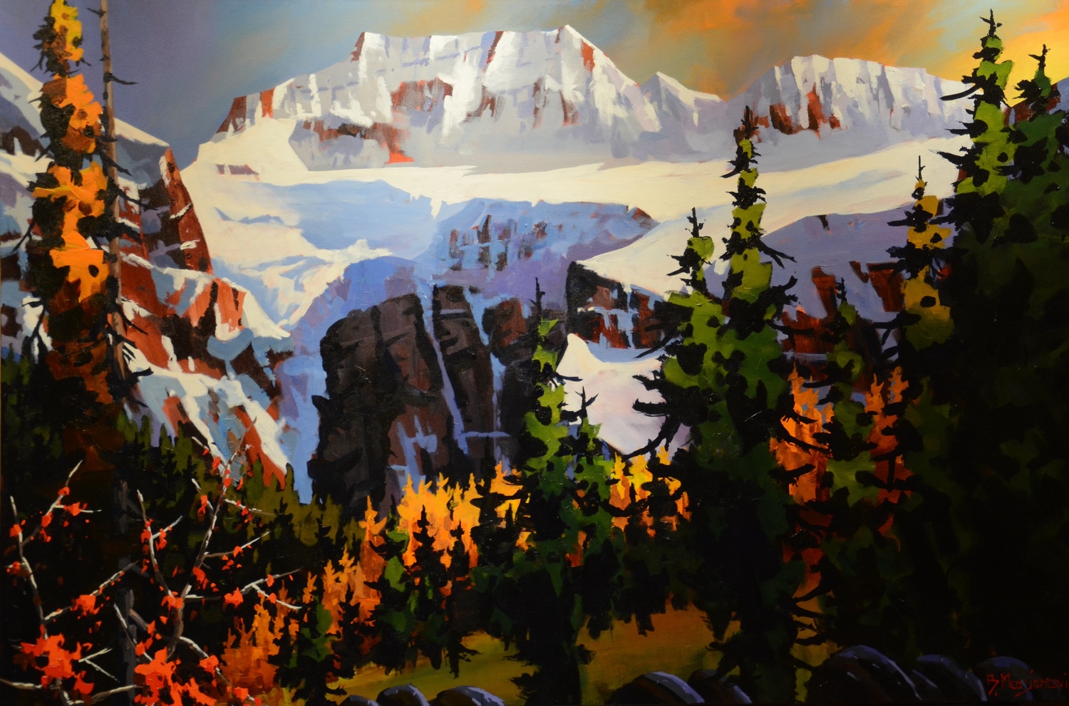 Mt. Fay Larch Valley