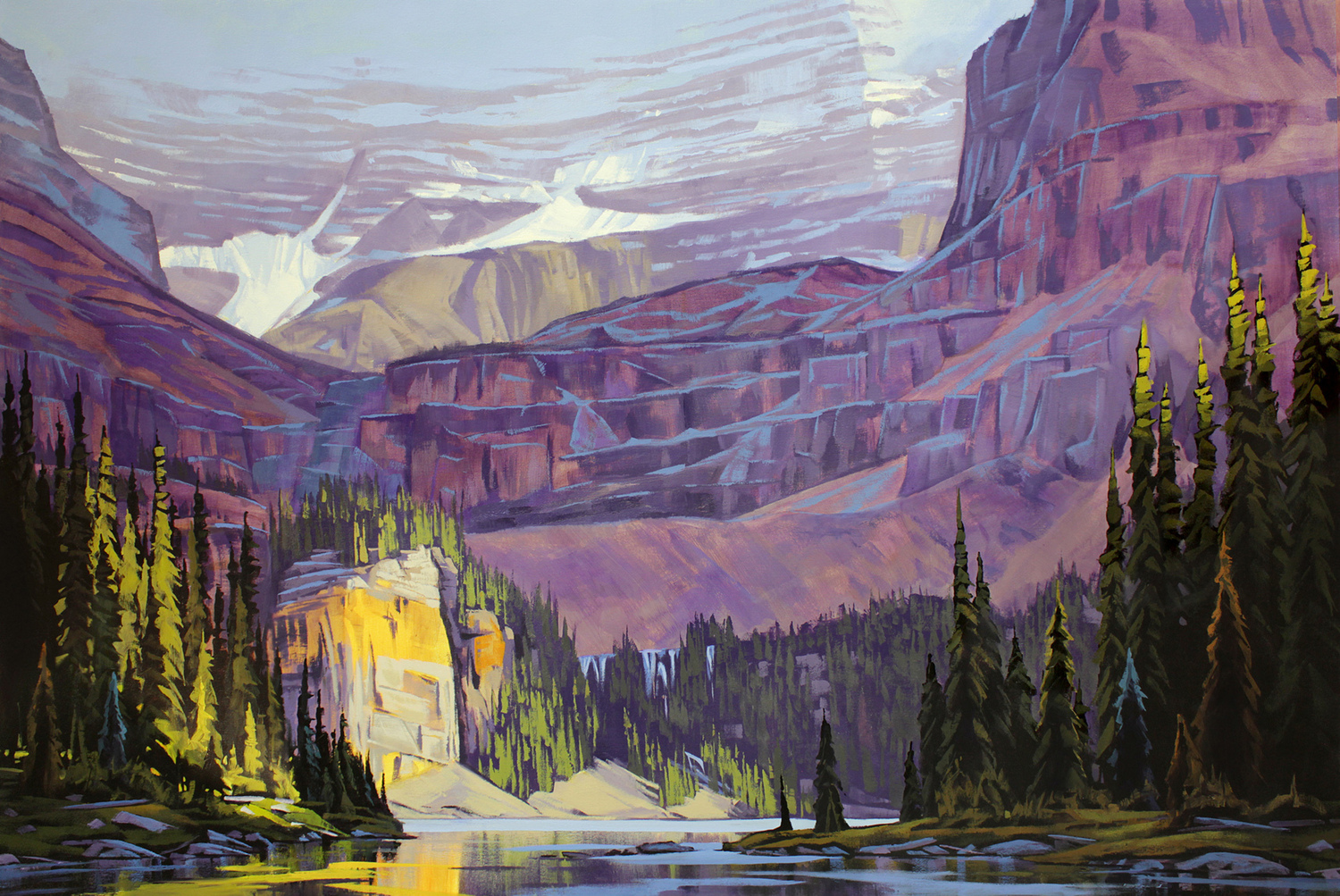 Late Afternoon Lake O'Hara