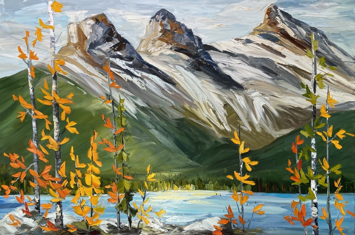 Mountain Bliss Three Sisters