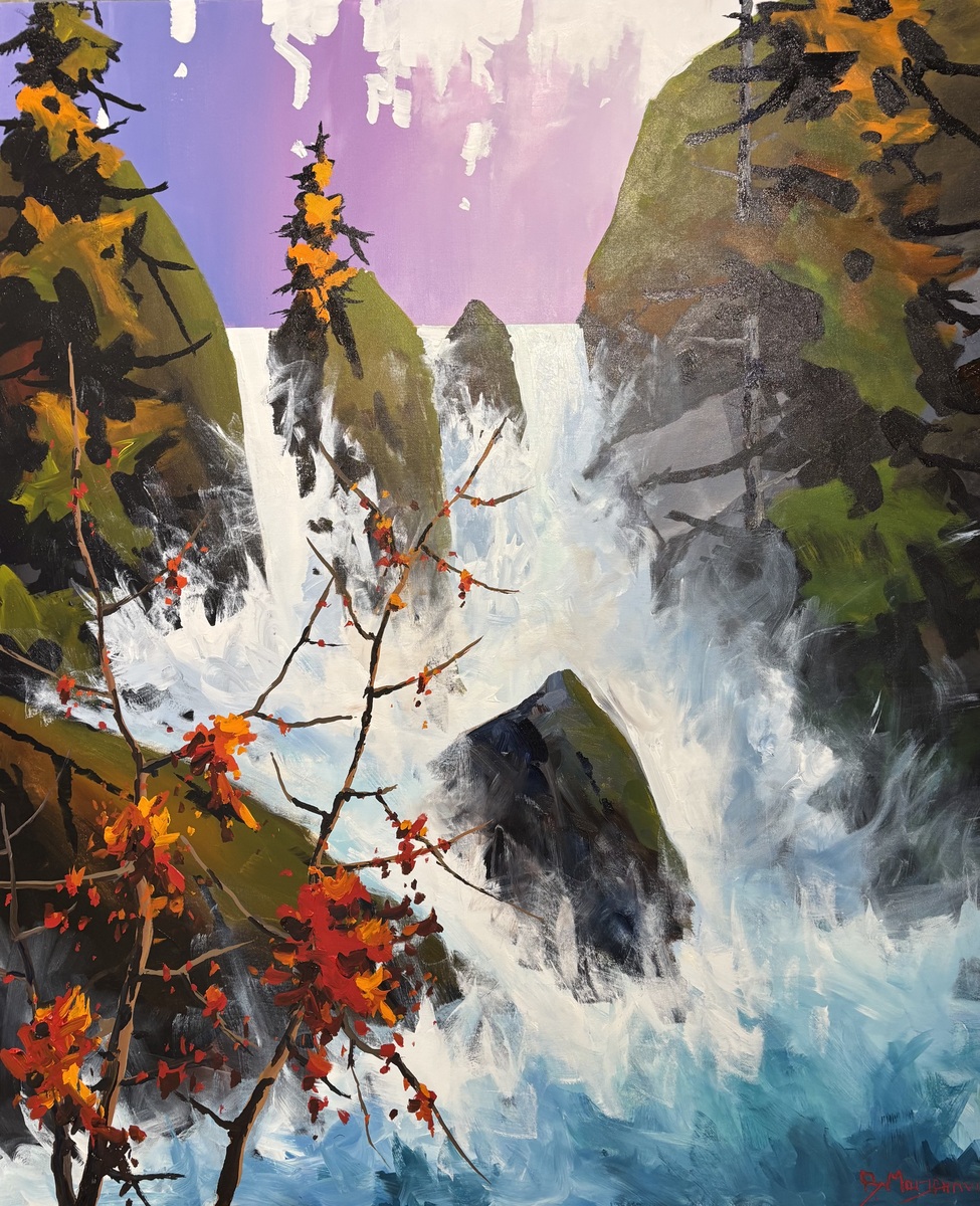 Yoho National Park Waterfall