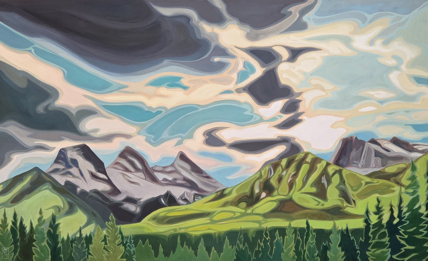 Spring in the Mountains