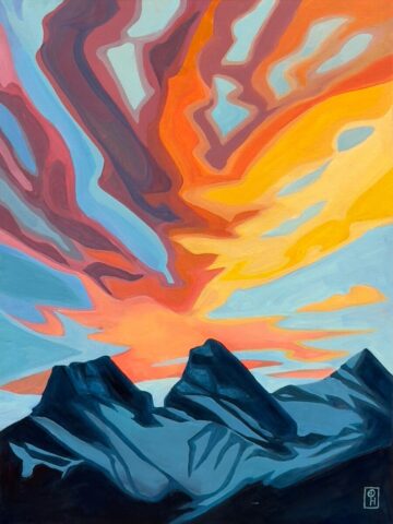 Sisters Kissed by Gold