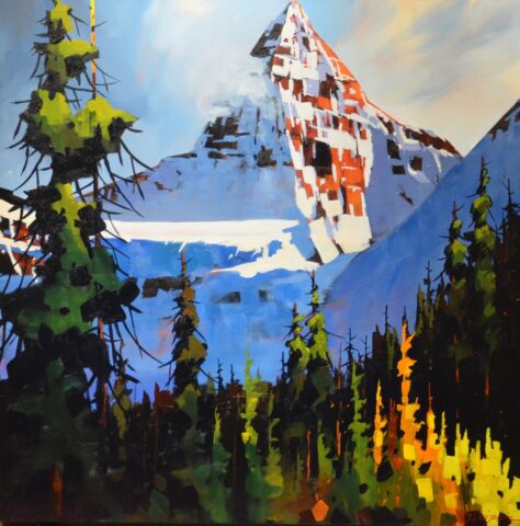 Trail to Mt Assiniboine