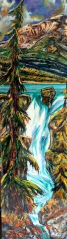 Reframing Althabasca Falls